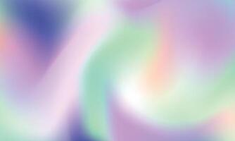 Gradient mesh abstract background Liquid holographic backdrop with gradient mesh vector