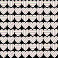 seamless pixel art pattern, Love concept. Design for wrapping paper, fabric pattern, background, card, coupons, banner. vector