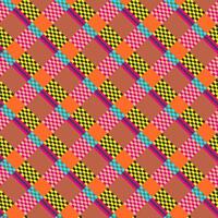 Geometric ethnic floral pixel art embroidery, Aztec style, abstract background design for fabric, clothing, textile, wrapping, decoration, scarf, print, wallpaper, table runner. vector