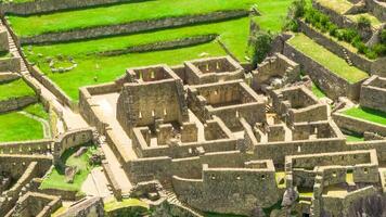 Machu Picchu, Peru. Aerial view photo