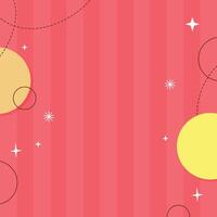 Flat design abstract background, Hand drawn doodle background vector