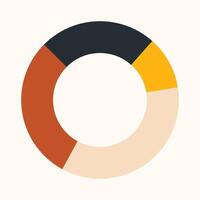 Colored infographic elements illustration vector