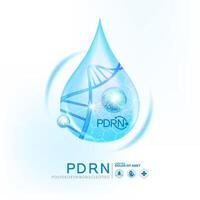 PDRN ,Polydeoxyribonucleotide serum Skin Care Cosmetic, DNA salmon vector