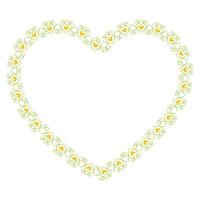 Hand drawn hearts border and frame design vector