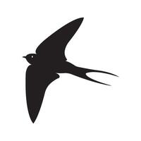 swallow icon illustration design template vector