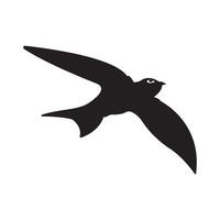 swallow icon illustration design template vector