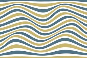 simple abstract earthtone skyblue cream color horizontal line wavy distort pattern blue waves in a blue background vector