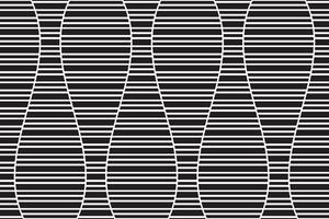 simple abstract black color seamlees geometric line pattern black and white lines and circles on a black background vector