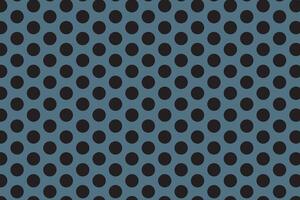 simple abstract black color polka circle dot pattern on seagreen color background a blue screen with holes in it vector