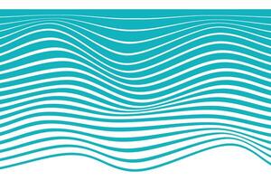 simple abstract sky mint color wavy distort line pattern a blue wave with a green background and a blue line vector