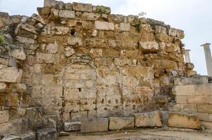 a view of ruins in Salamis Ancient city, Cyprus 4 photo