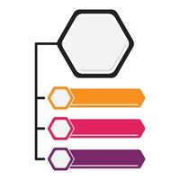 Modern Infographic Table vector