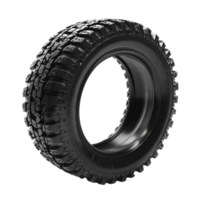 An off road tire on transparent background. png