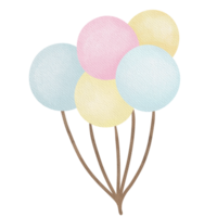 balão aniversário celebração decoração. png