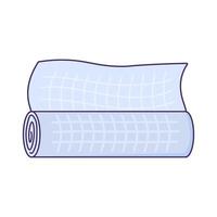 Roll Of Perforated Paper Icon Sanitary Paper Towel vector