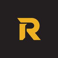 R LOGO DESIGN vector