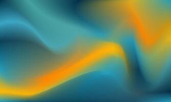 Abstract blank gradient background illustration in light blue and yellow colors. Smooth wavy elegant modern texture design template for wallpaper, banner, cover, web, digital, decoration, greeting vector