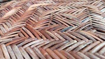 Rattan woven background, photo