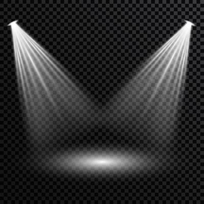 Effect sparkling stars light burst explosion, flickering and flashing lights. collection of different light effects on black background. transparent lens flares and lighting effects. design.