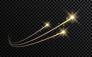 Effect sparkling stars light burst explosion, flickering and flashing lights. collection of different light effects on black background. transparent lens flares and lighting effects. design. vector