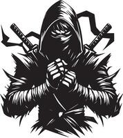 Ninja Assassin Fighter vector