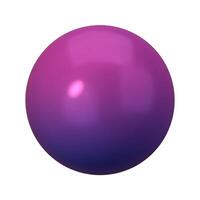 High-quality 3D sphere illustration. Vibrant, shiny, and transparent orb in violet pastel colors. Perfect for modern, geometric designs. Versatile for art, web, and graphic projects vector