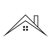 House Roof icon . Roof illustration sign. Housetop symbol. Carpet logo. vector