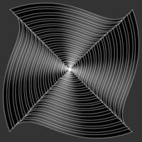 cuadrangular metal geométrico modelo en gris degradado antecedentes vector