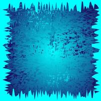 Abstract frame on blue gradient background vector