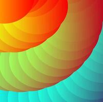 Abstract colorful geometric background in fantasy style vector