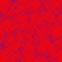 Bright abstract background in red with blue dots and lines vector