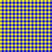 Seamless texture in the form of a geometric pattern in blue and yellow checkered vector