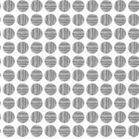 Abstract geometric texture in the form of gray circles on a white background vector