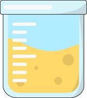 Modern science lab icon vector
