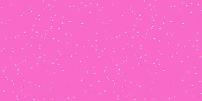Simple minimalist seamless pattern with abstract polka dots, random dots, spots, drops on a pink background. hand drawing sketch shapes. Creative texture tiny, snowflakes, circles, printing. vector