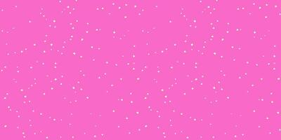 Simple minimalist seamless pattern with abstract polka dots, random dots, spots, drops on a pink background. hand drawing sketch shapes. Creative texture tiny, snowflakes, circles, printing. vector