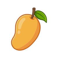 fresh mango illustration vector