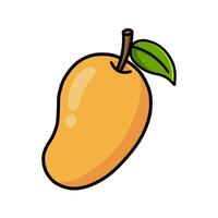 ilustración de fruta de mango vector