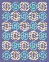 Round twisted abstract aztec african organic nature shape pattern illustration element clip art background layout poster editable vector