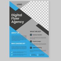 Portfolio geometric design, Minimal brochure layout and modern report business flyers poster template. vector