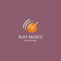 Music Streaming Service Logo vector