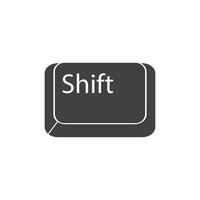 Keyboard icon flat design vector