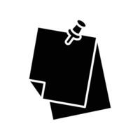 notes icon design template simple and clean vector