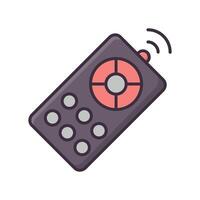 remote control icon design template simple and clean vector