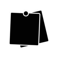 notes icon design template simple and clean vector