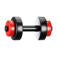 3d rendering fitness icon. 3d sport icon concept png