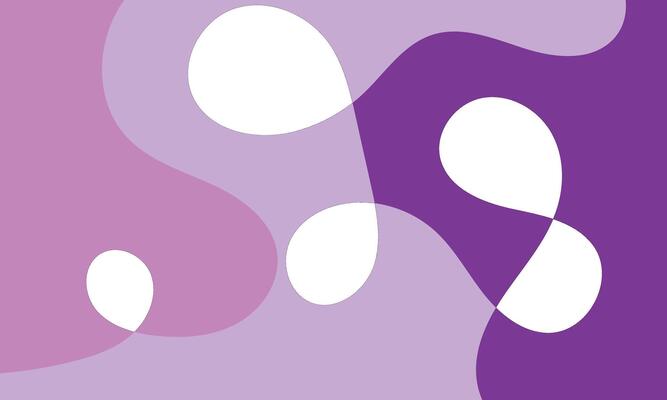 Abstract template banner with purple color design with liquid shape.modern minimalist design template