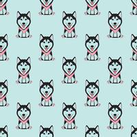 Jack Russell Seamless Pattern Design vector