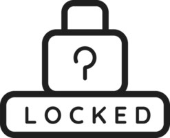 lock safety padlock png