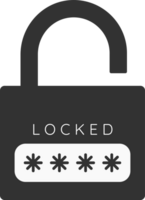 lock safety padlock png